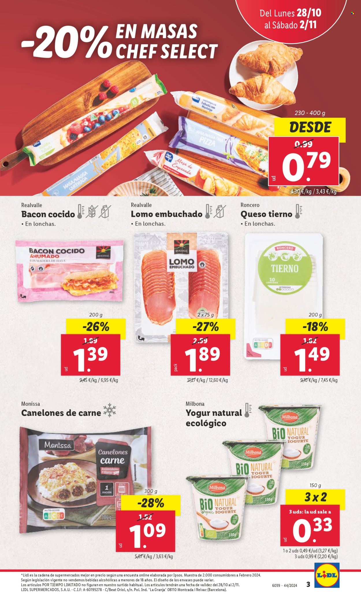 Folleto Lidl - 28/10/24 - 02/11/24. Página 3