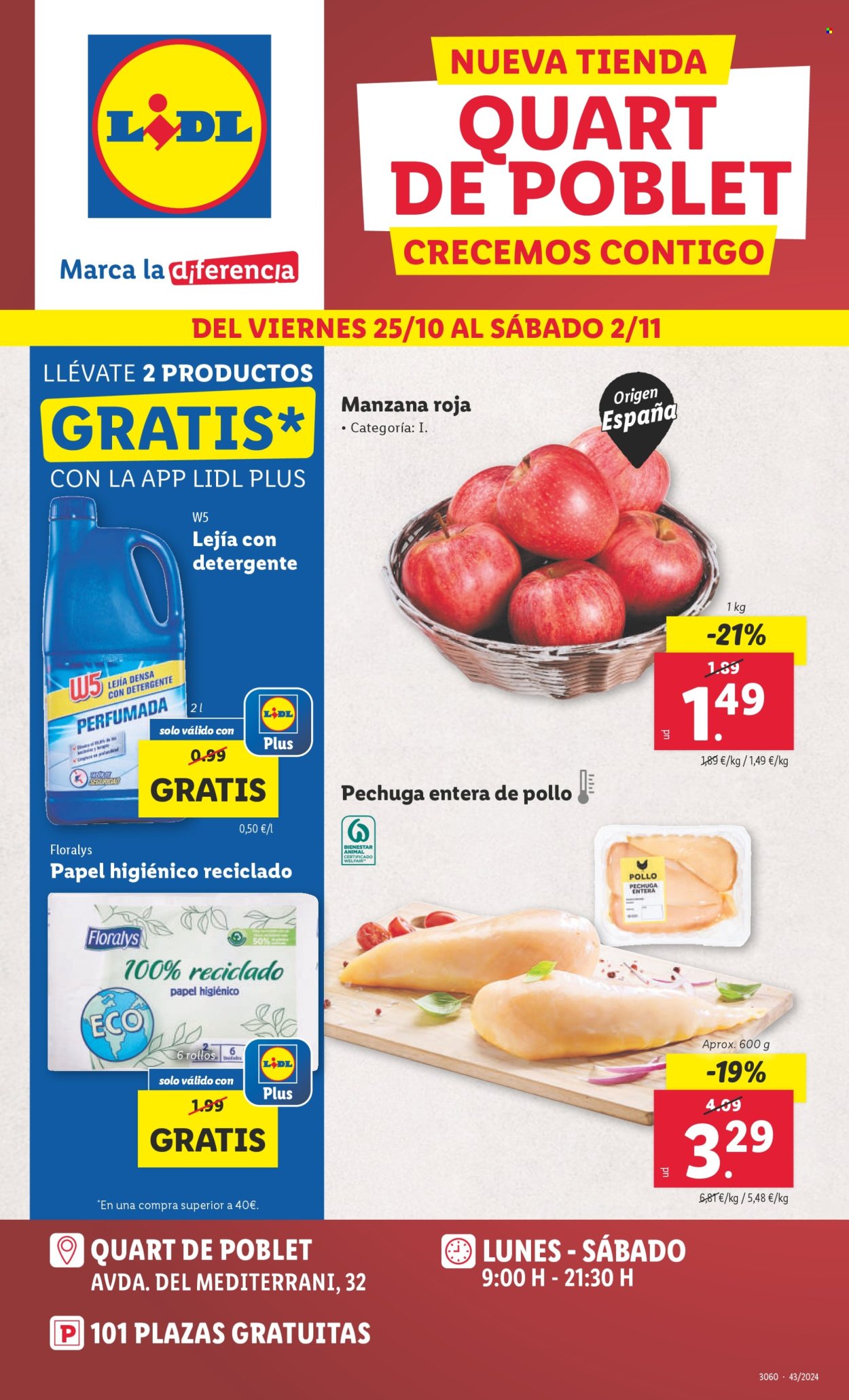 Folleto Lidl - 25/10/24 - 02/11/24. Página 1