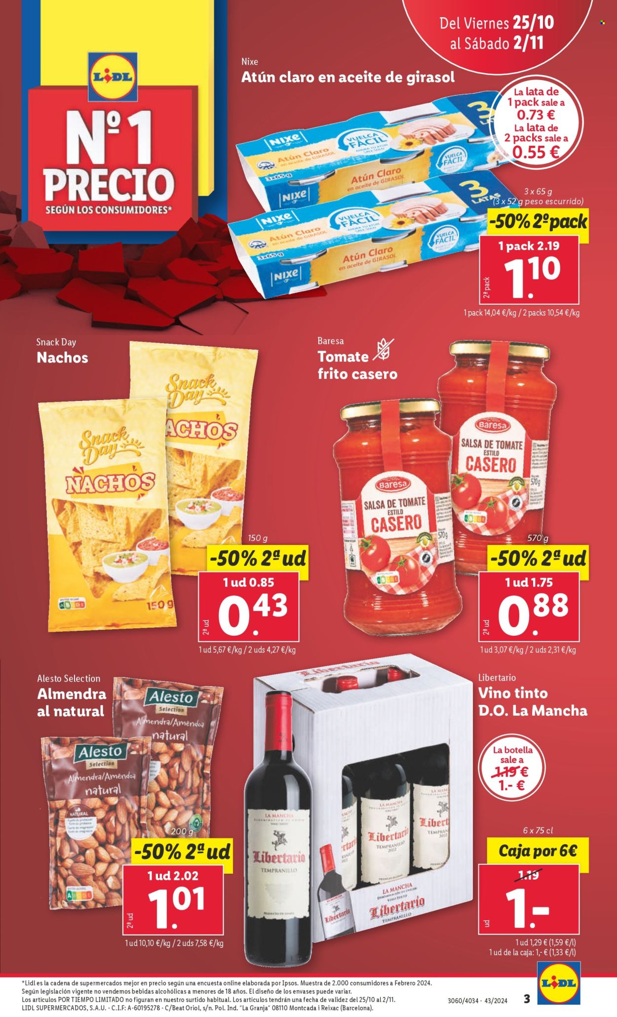 Folleto Lidl - 25/10/24 - 02/11/24. Página 3