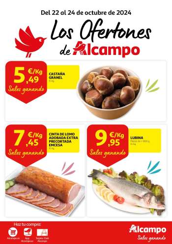 Folleto actual Alcampo - 22/10/24 - 24/10/24.