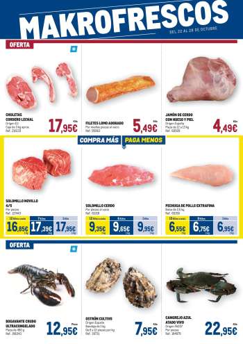 Folleto actual Makro - 22/10/24 - 28/10/24.