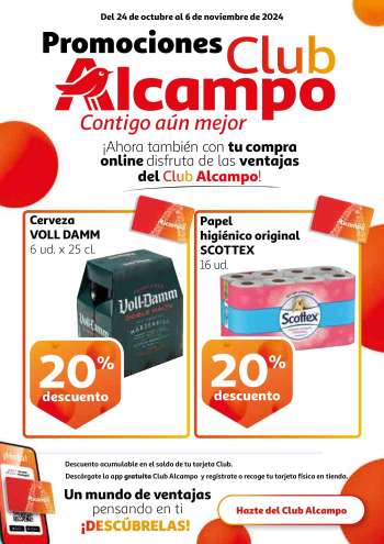 Folleto actual Alcampo - 24/10/24 - 06/11/24.