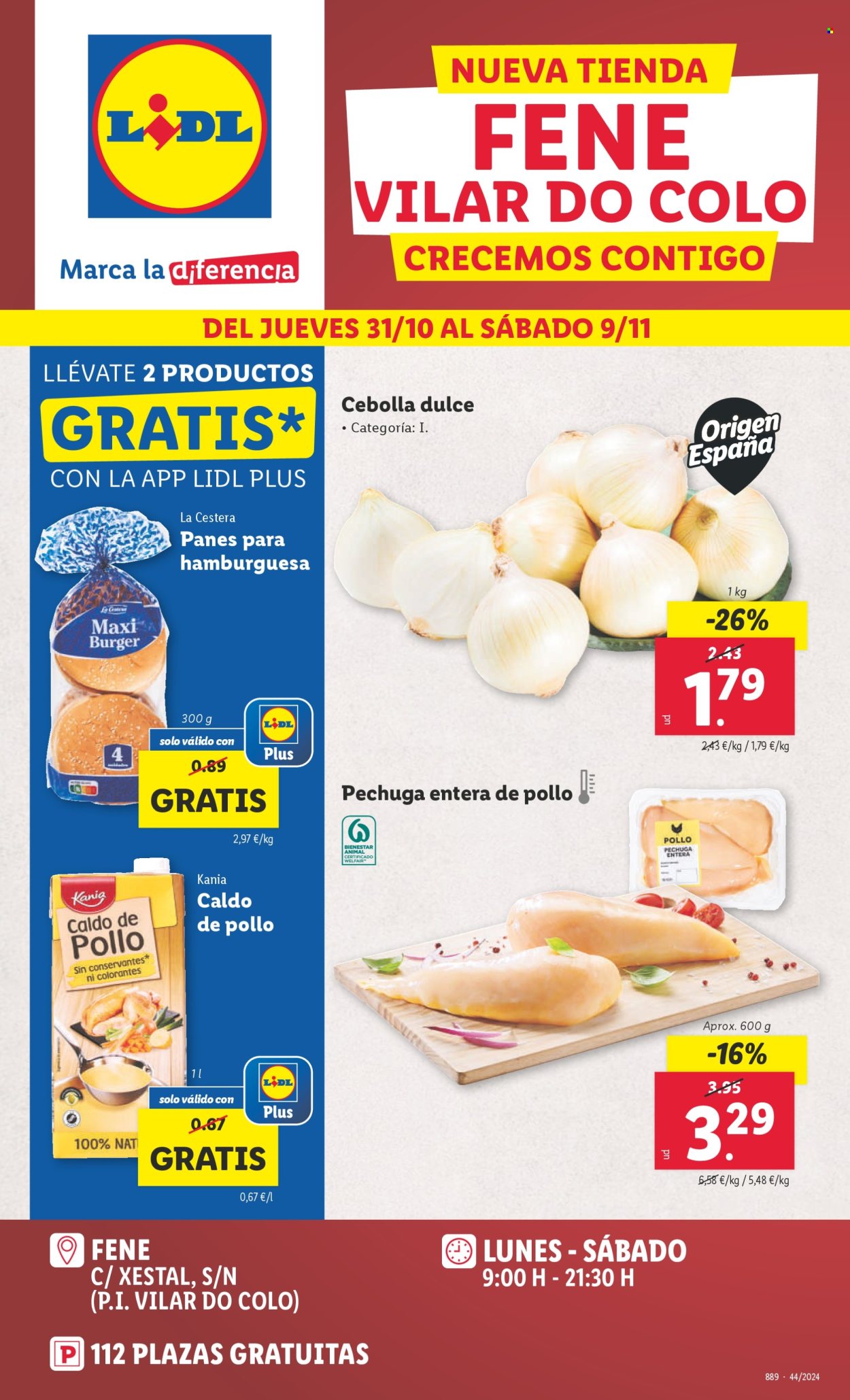 Folleto Lidl - 31/10/24 - 09/11/24. Página 1