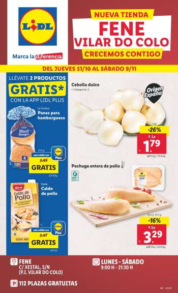 Folleto actual Lidl - 31/10/24 - 09/11/24.