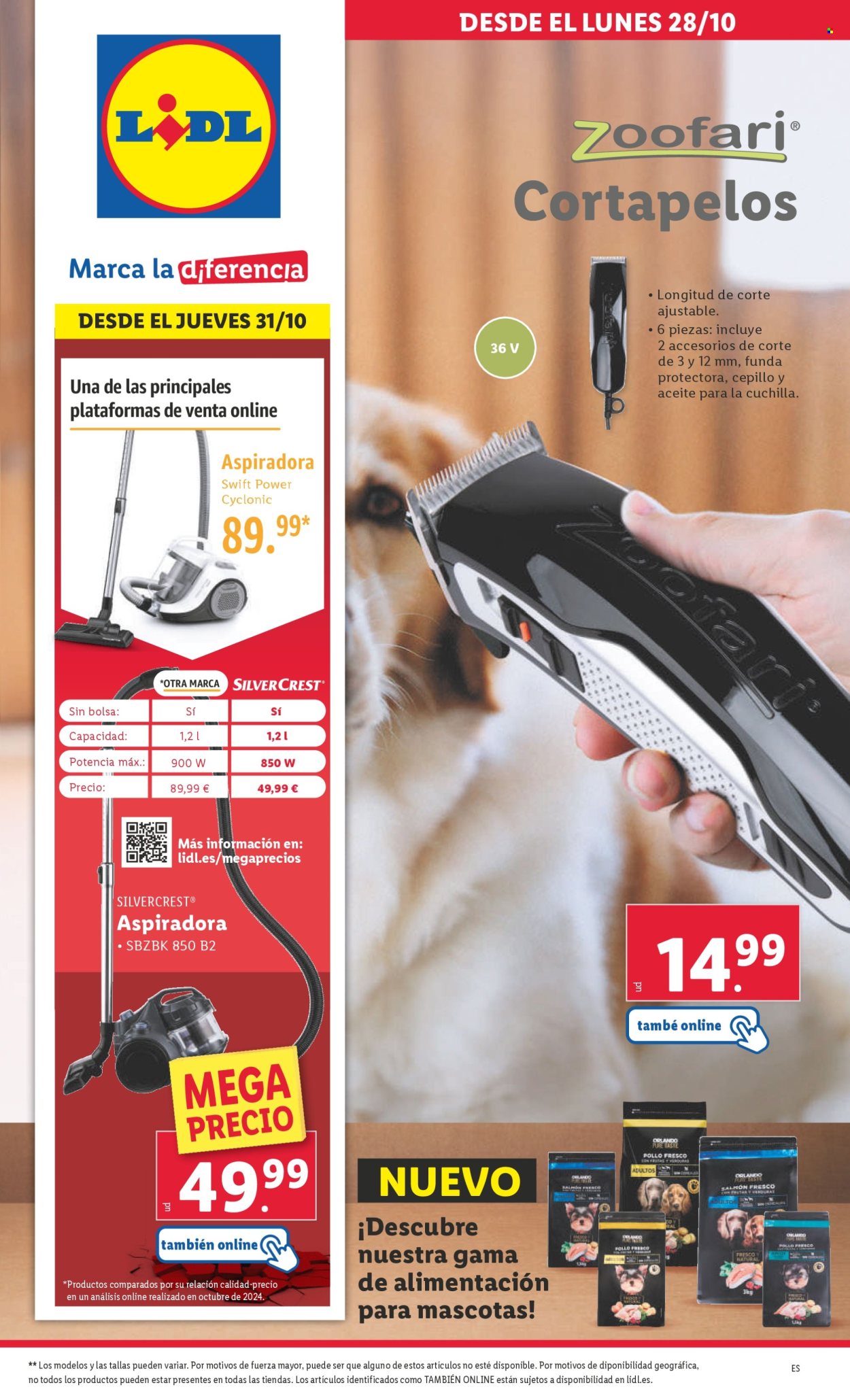 Folleto Lidl - 28/10/24 - 03/11/24. Página 31