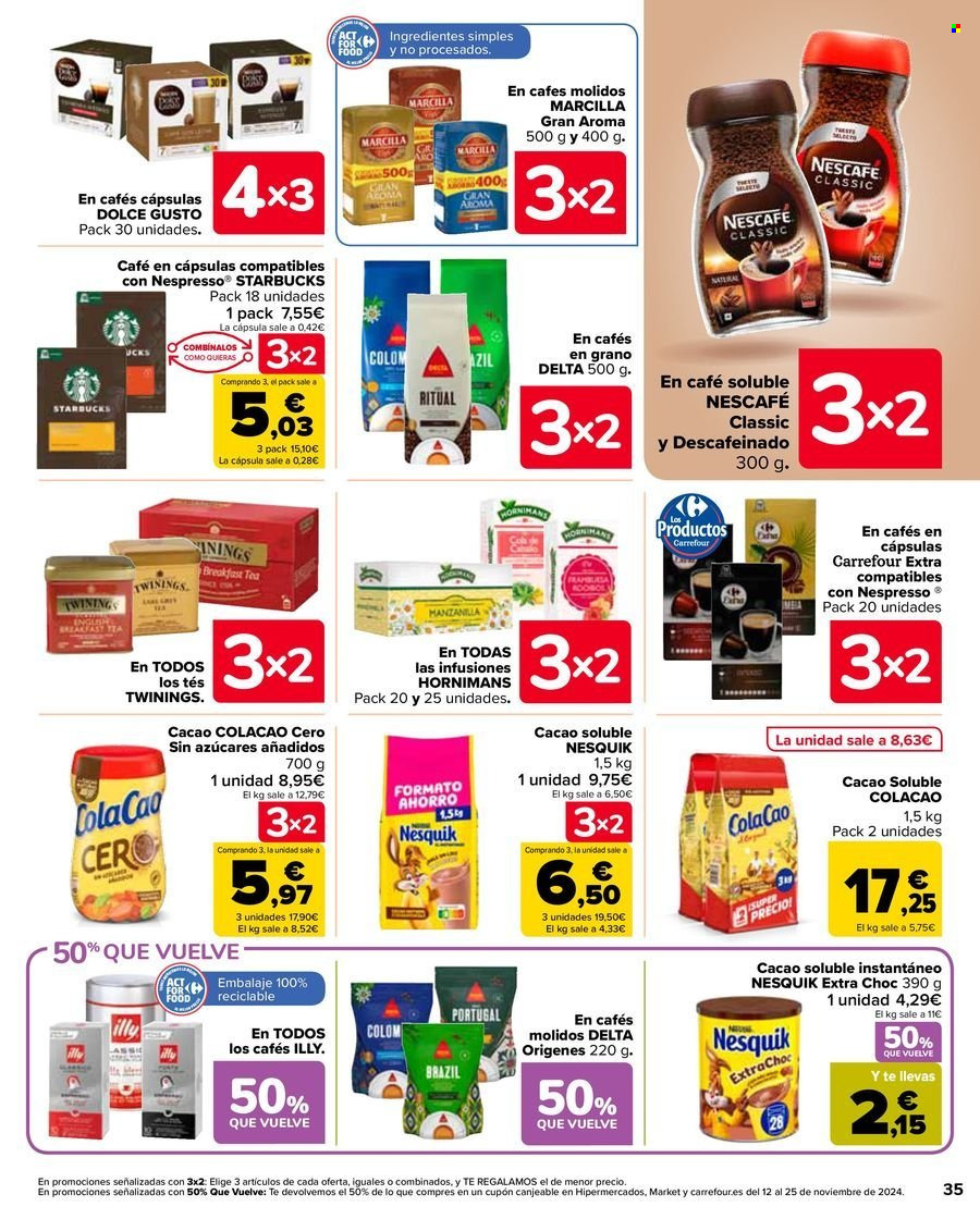 Folleto Carrefour - 25/10/24 - 11/11/24. Página 35