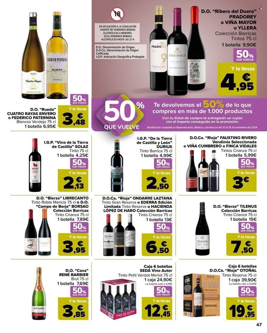 Folleto Carrefour - 25/10/24 - 11/11/24. Página 47