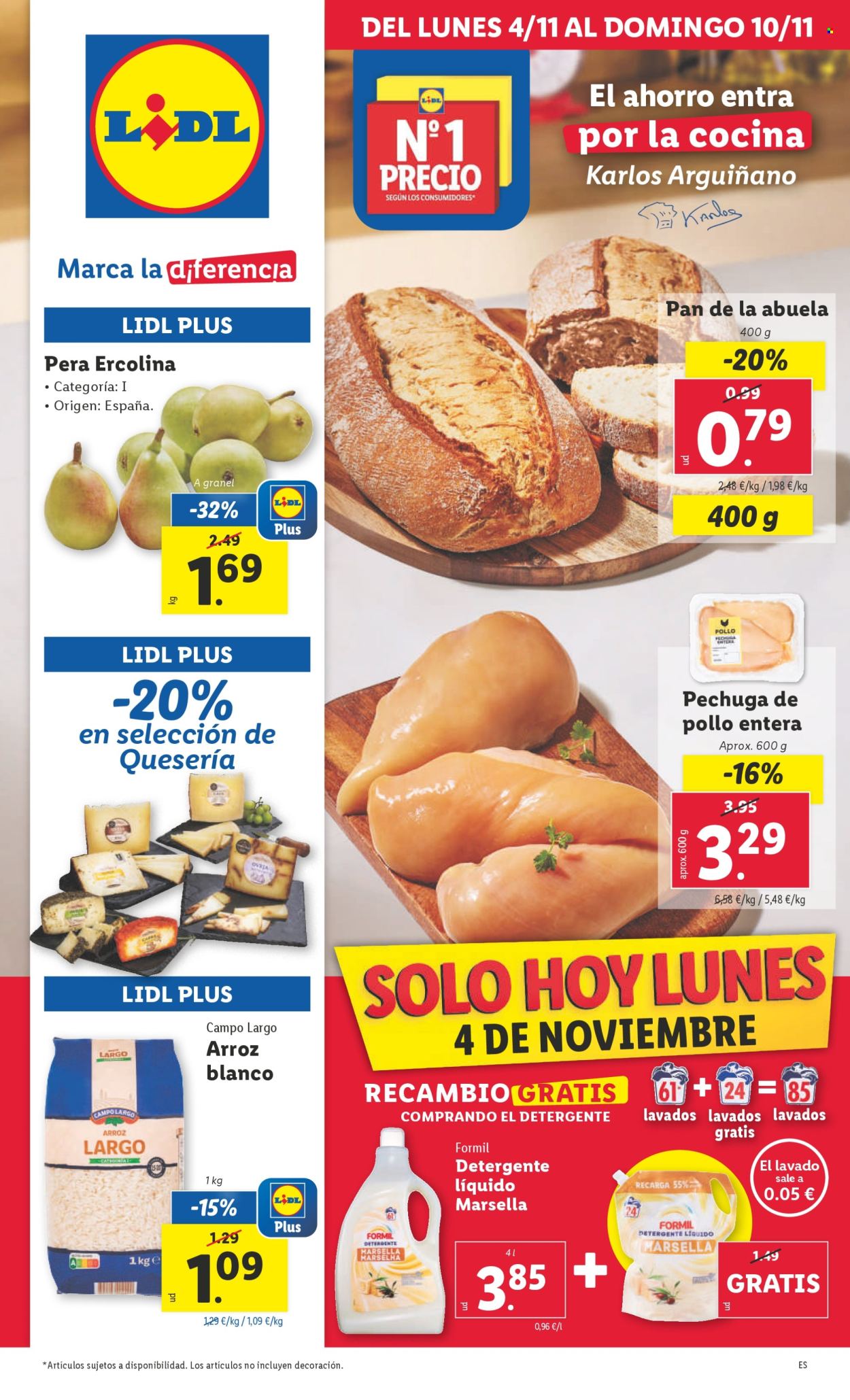 Folleto Lidl - 04/11/24 - 10/11/24. Página 1