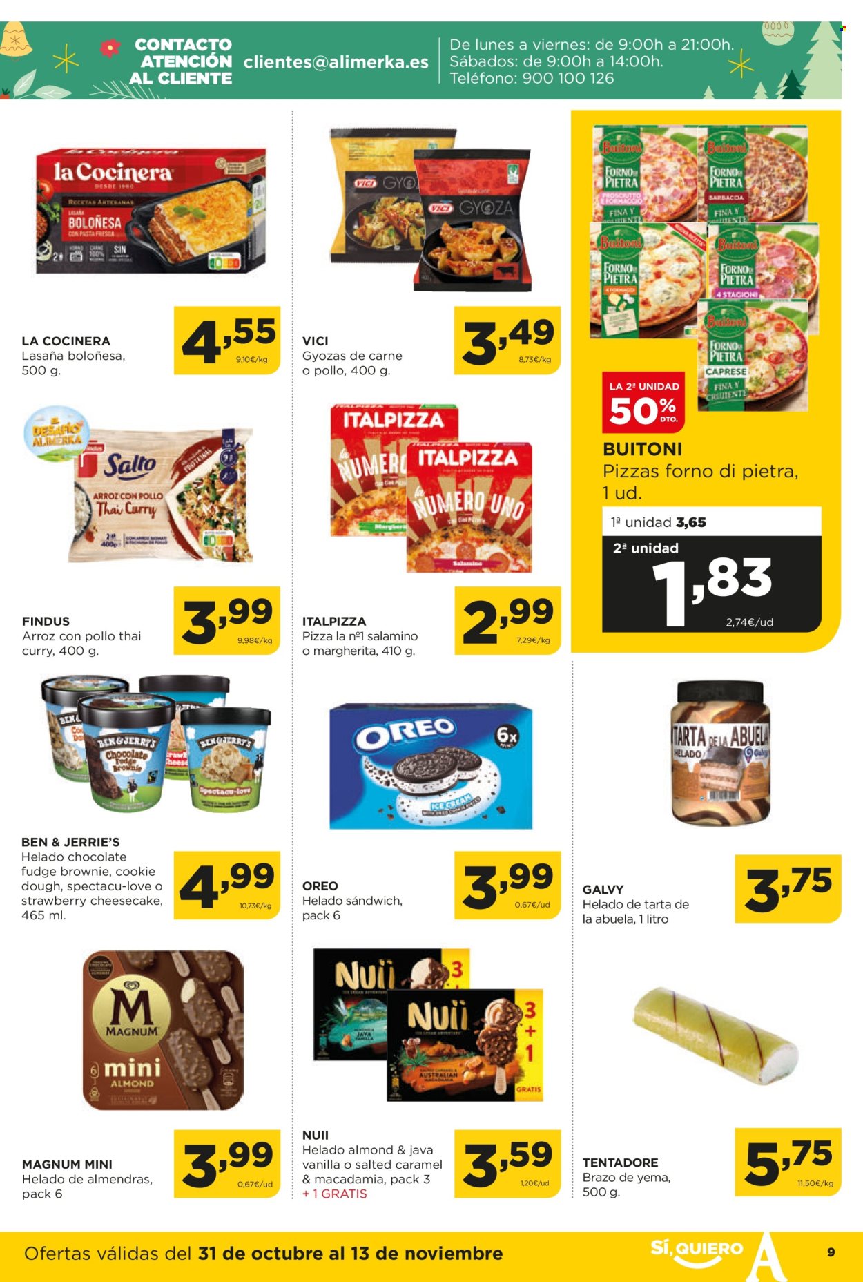 Folleto Alimerka - 31/10/24 - 13/11/24. Página 9