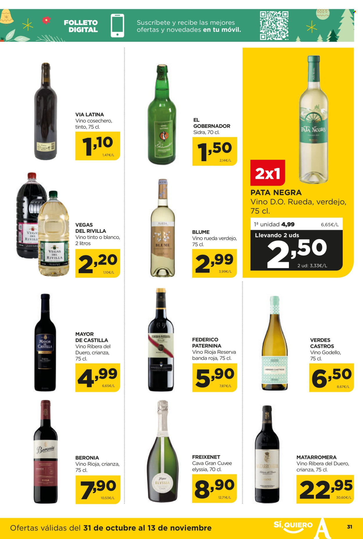 Folleto Alimerka - 31/10/24 - 13/11/24. Página 31