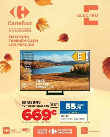Folleto actual Carrefour - 29/10/24 - 14/11/24.