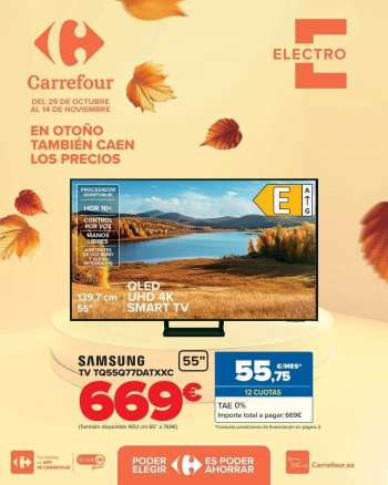 Folleto actual Carrefour - 29/10/24 - 14/11/24.