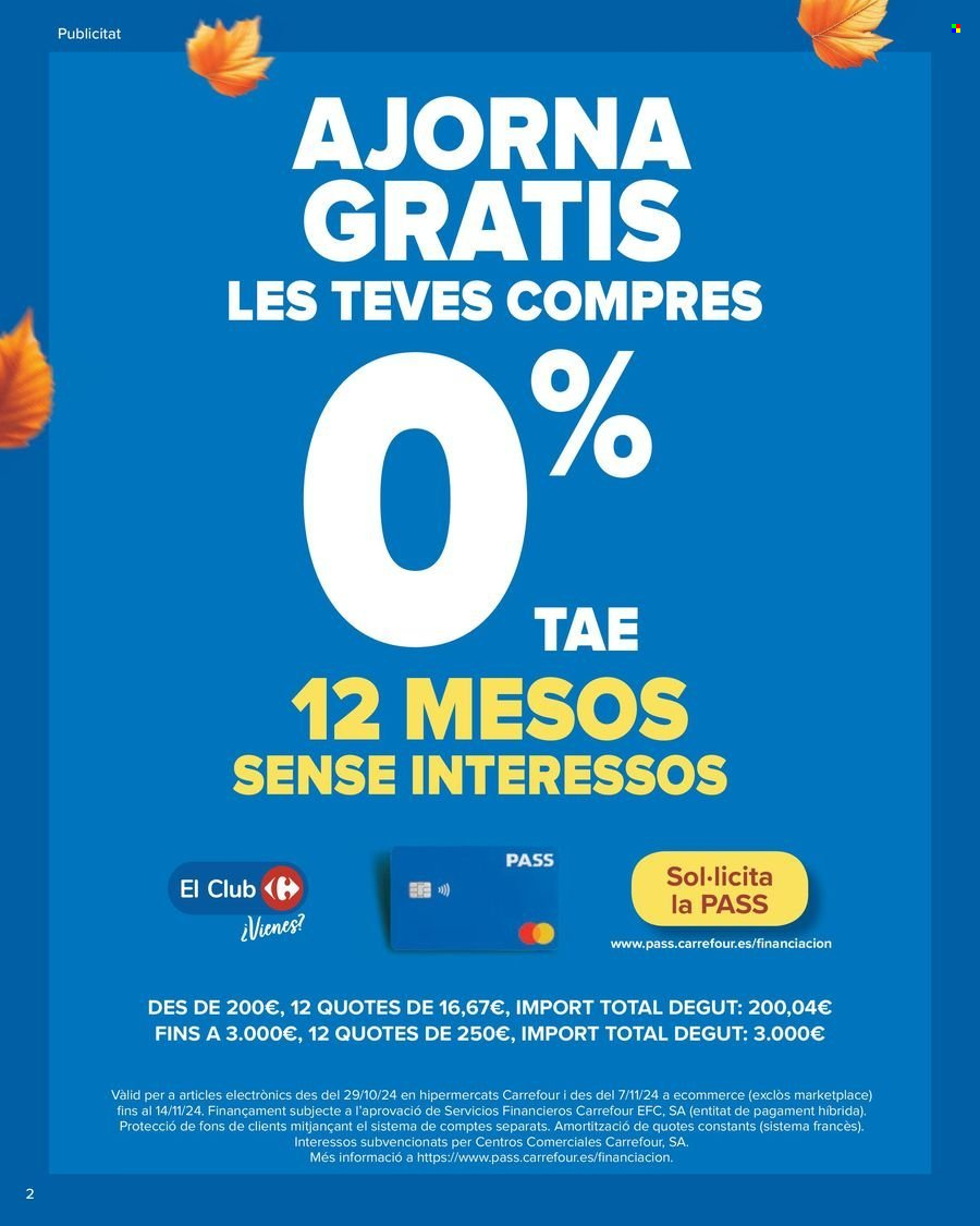 Folleto Carrefour - 29/10/24 - 14/11/24. Página 2