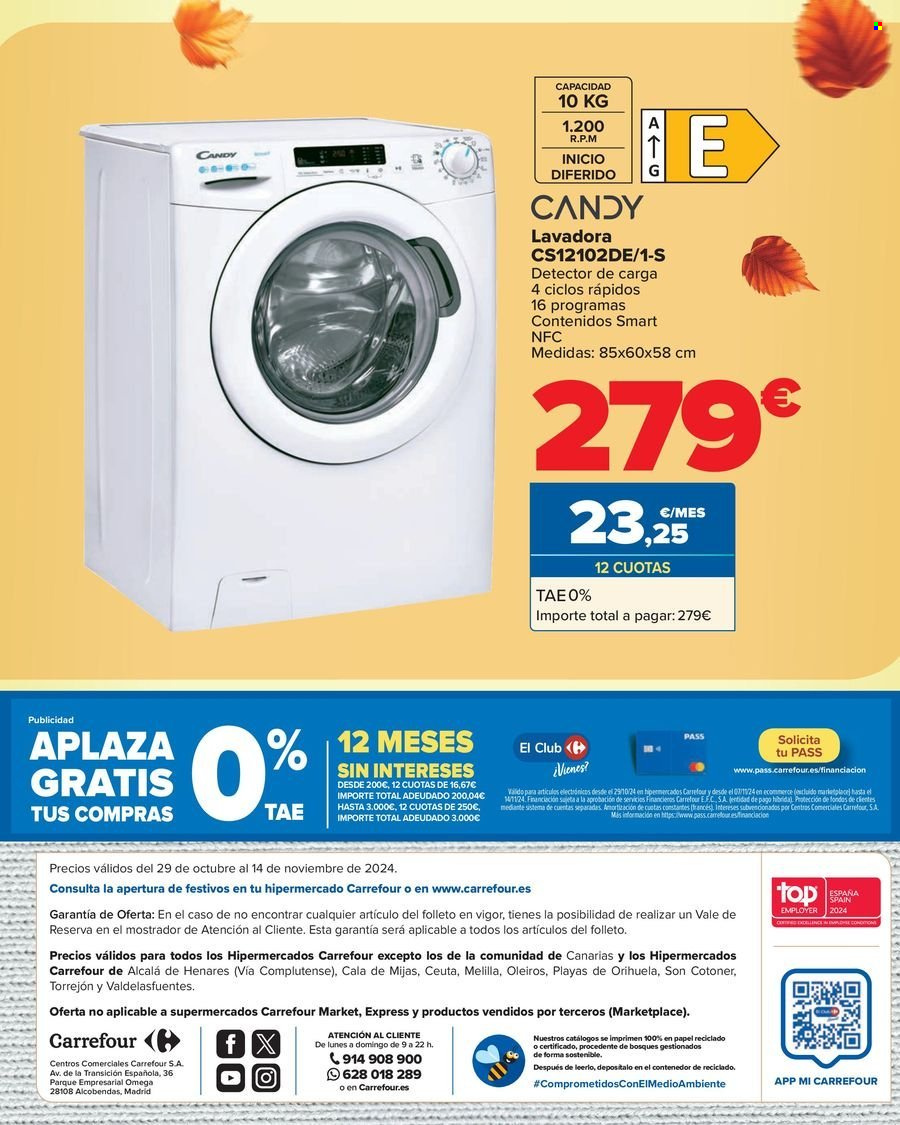 Folleto Carrefour - 29/10/24 - 14/11/24. Página 26