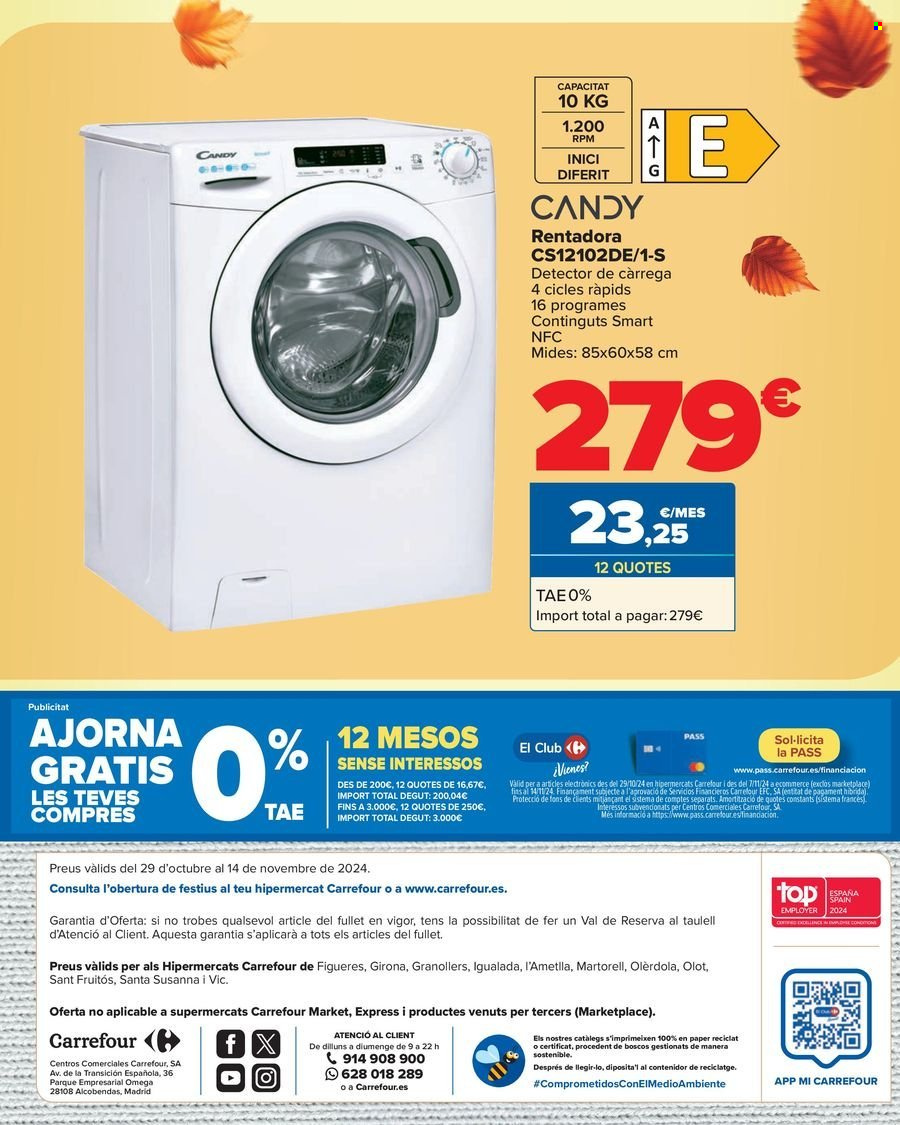 Folleto Carrefour - 29/10/24 - 14/11/24. Página 12