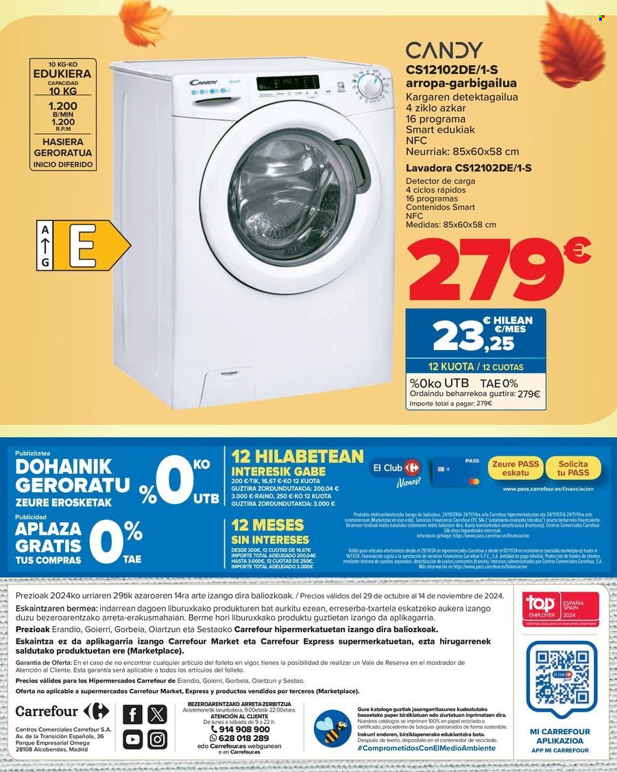 Folleto Carrefour - 29/10/24 - 14/11/24. Página 26