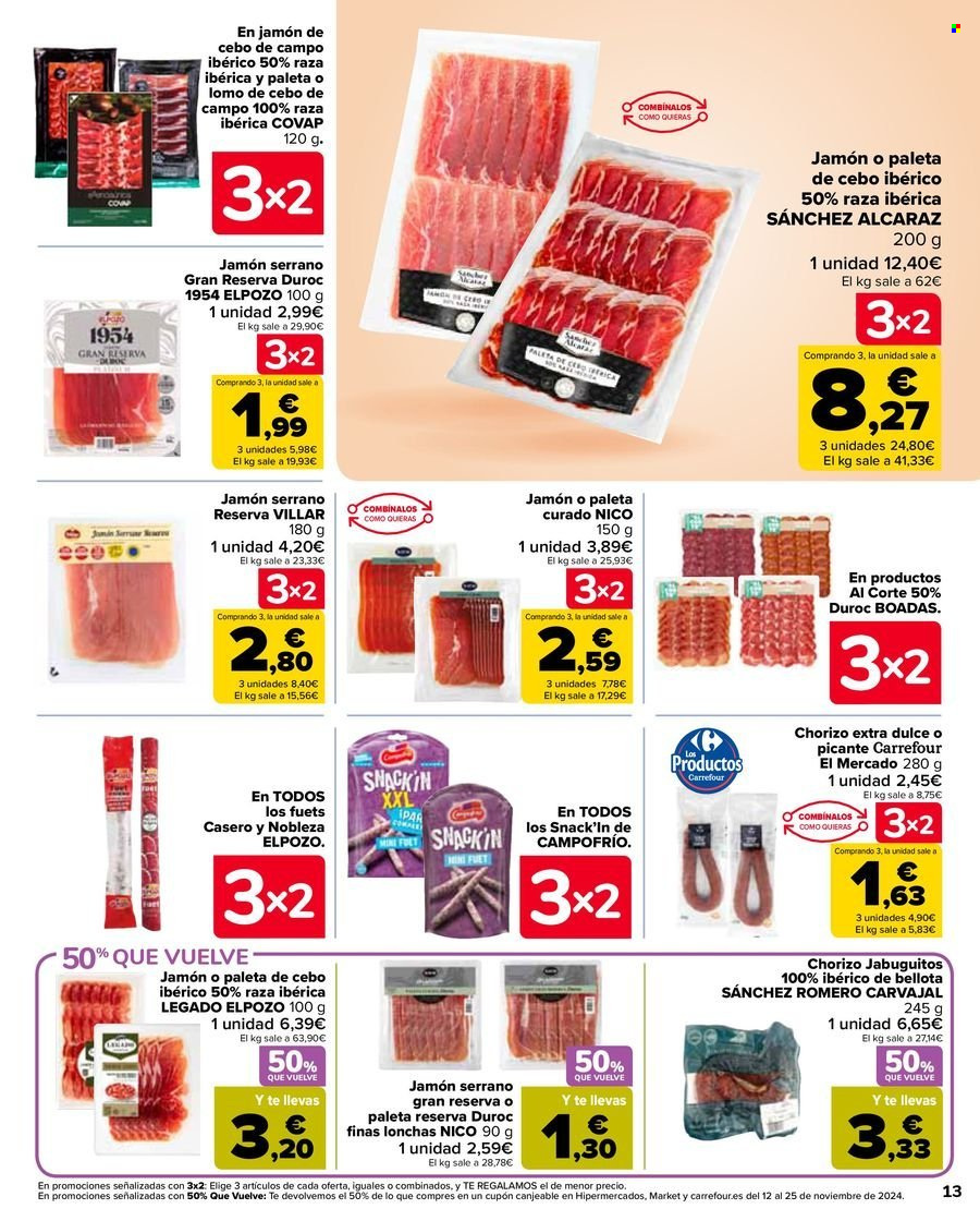 Folleto Carrefour - 25/10/24 - 11/11/24. Página 13