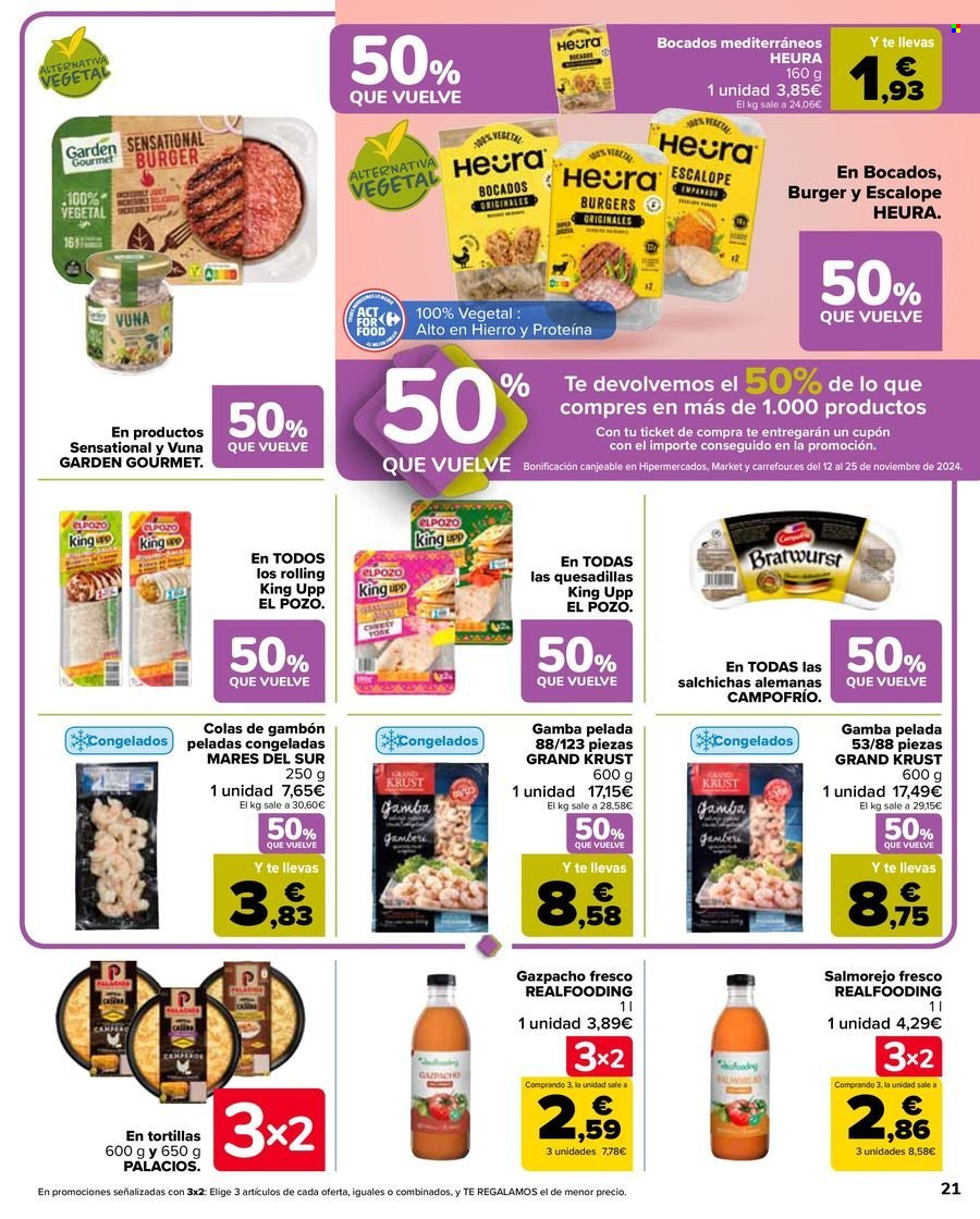 Folleto Carrefour - 25/10/24 - 11/11/24. Página 21