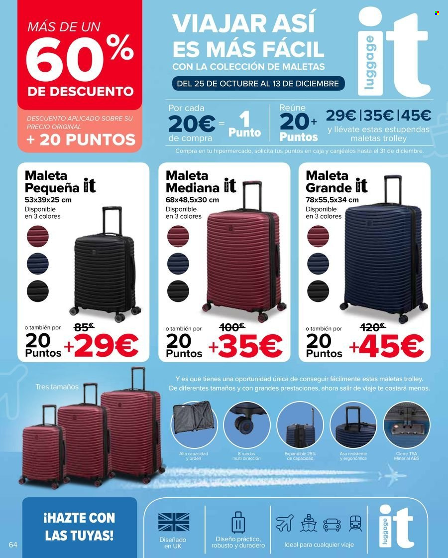 Folleto Carrefour - 25/10/24 - 11/11/24. Página 64