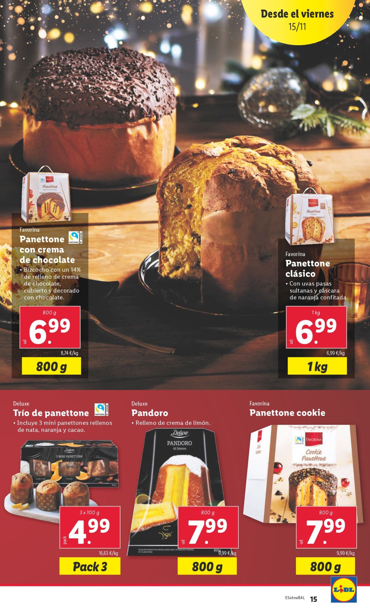 Folleto Lidl - 11/11/24 - 17/11/24. Página 15