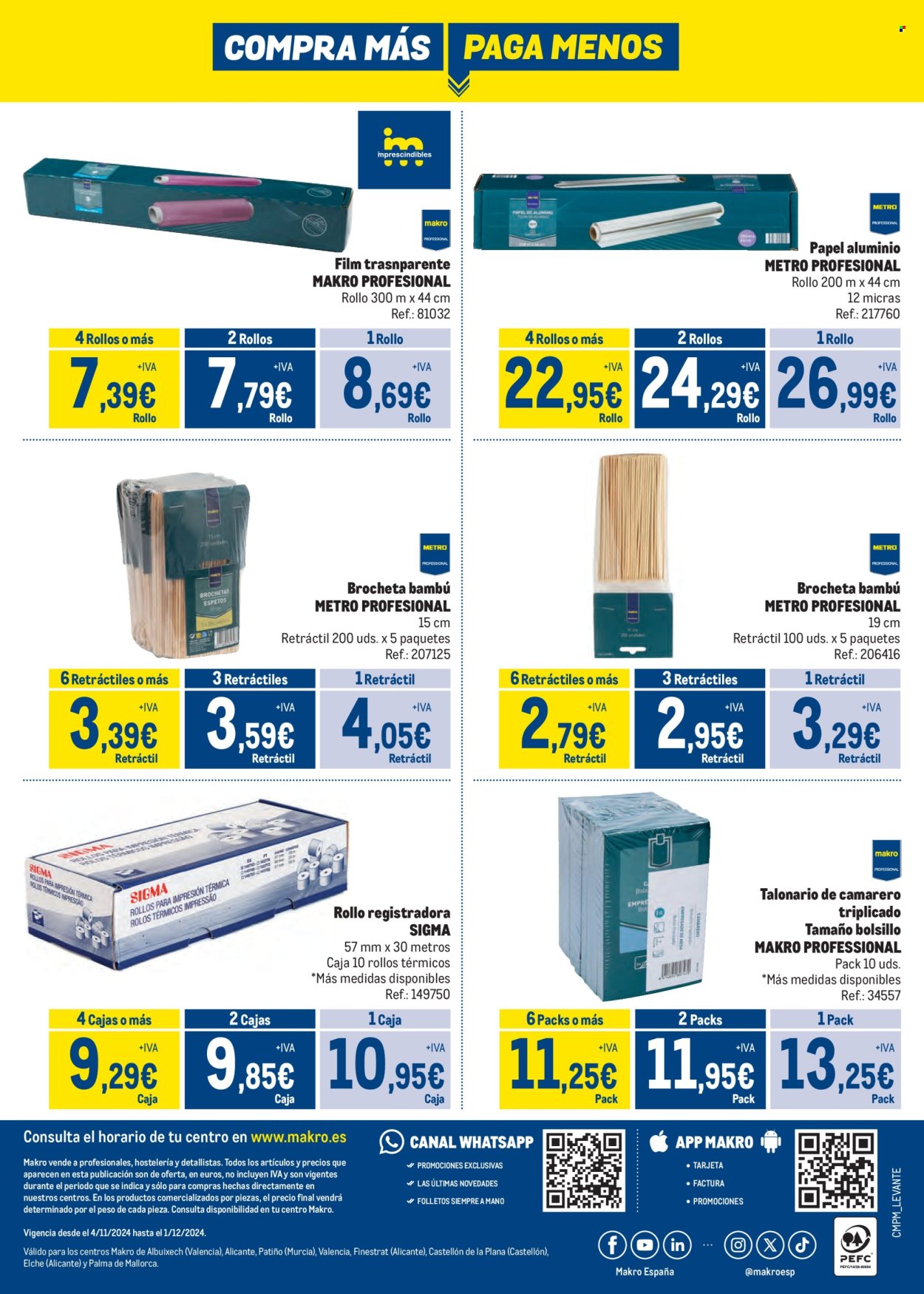Folleto Makro - 04/11/24 - 01/12/24. Página 24