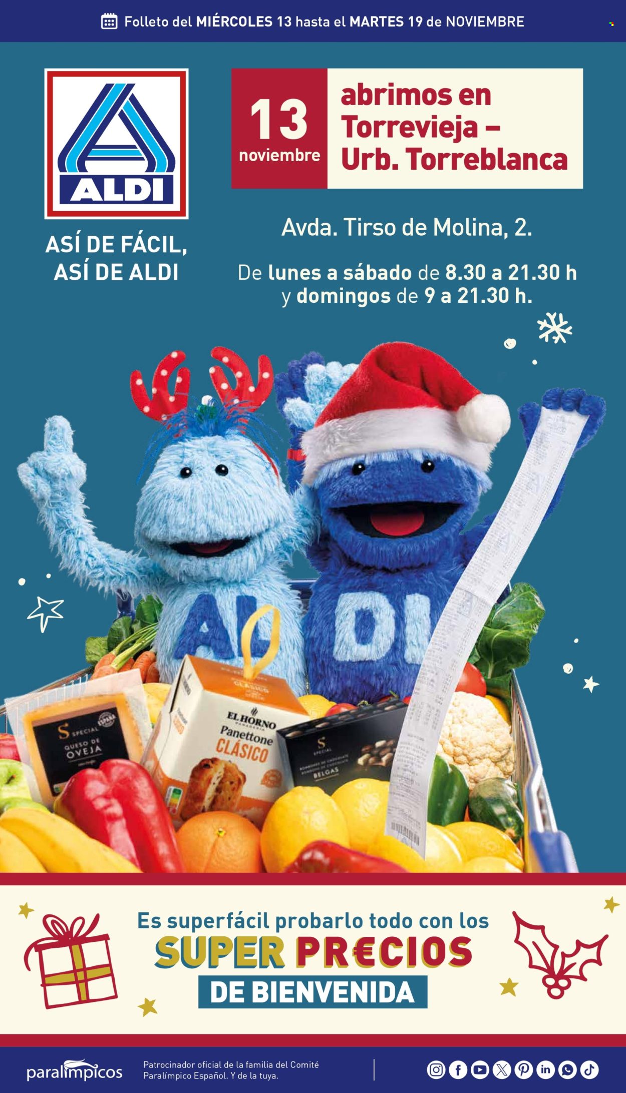 Folleto Aldi - 13/11/24 - 19/11/24. Página 1