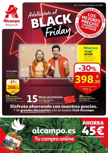 Folleto actual Alcampo - 07/11/24 - 20/11/24.