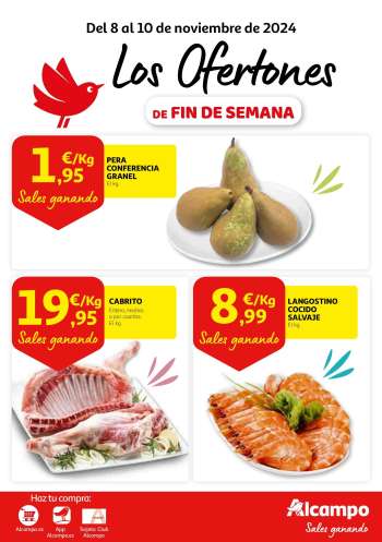 Folleto actual Alcampo - 08/11/24 - 10/11/24.