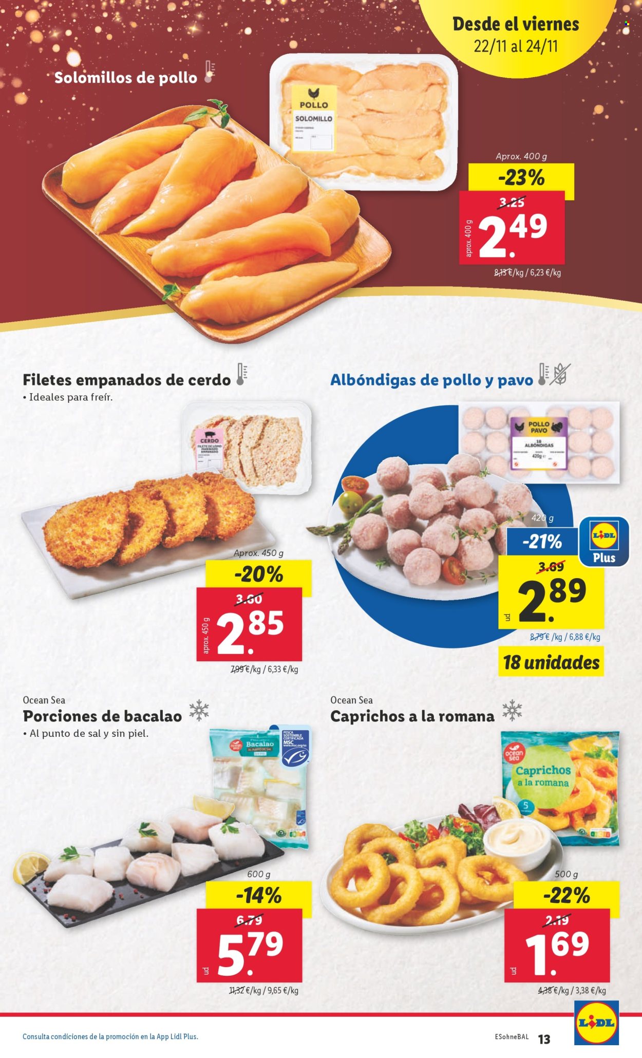 Folleto Lidl - 18/11/24 - 24/11/24. Página 13