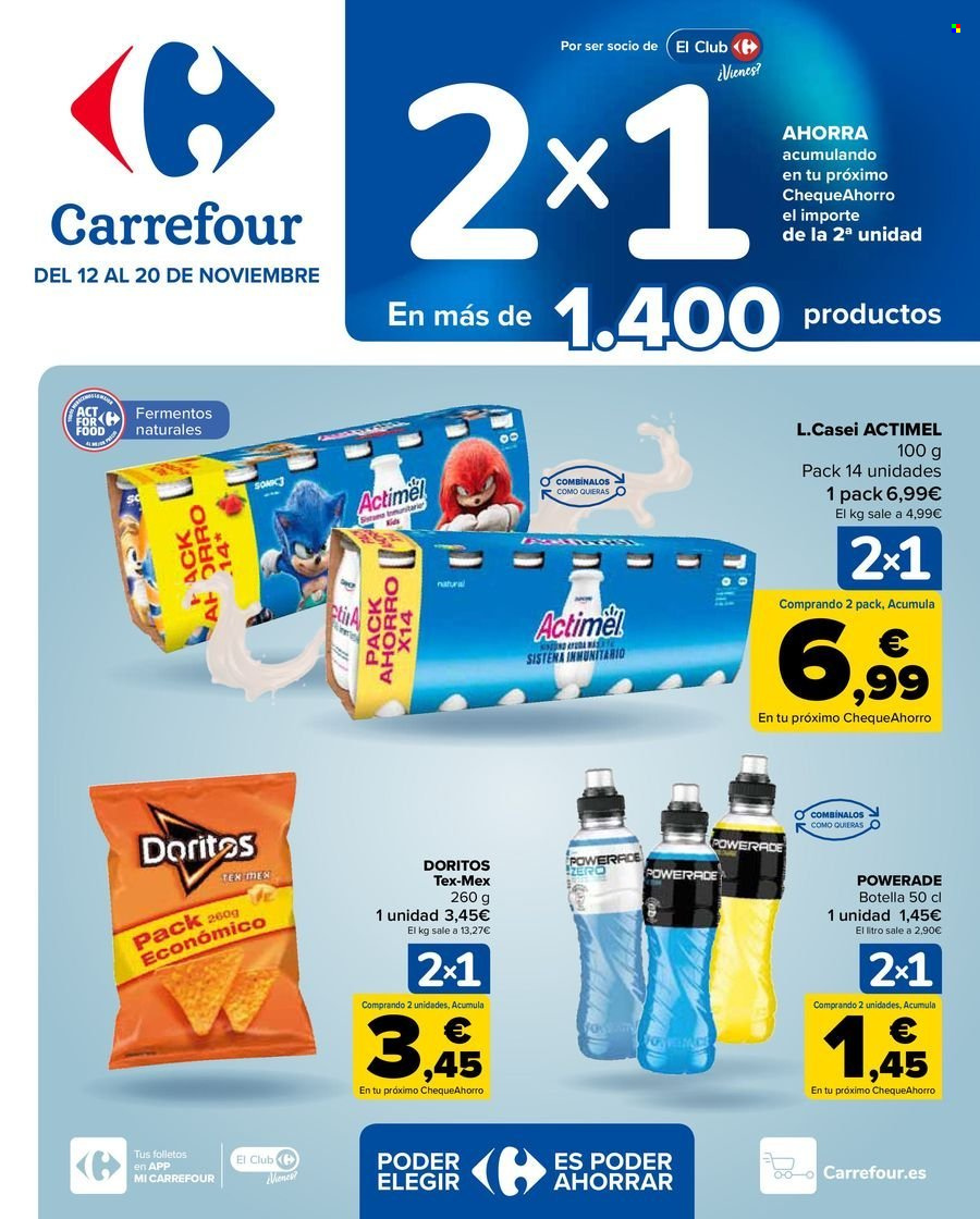 Folleto Carrefour - 12/11/24 - 20/11/24. Página 1