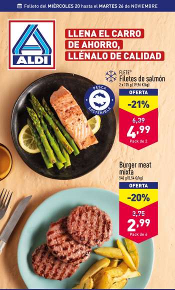 Folleto actual Aldi - 20/11/24 - 26/11/24.