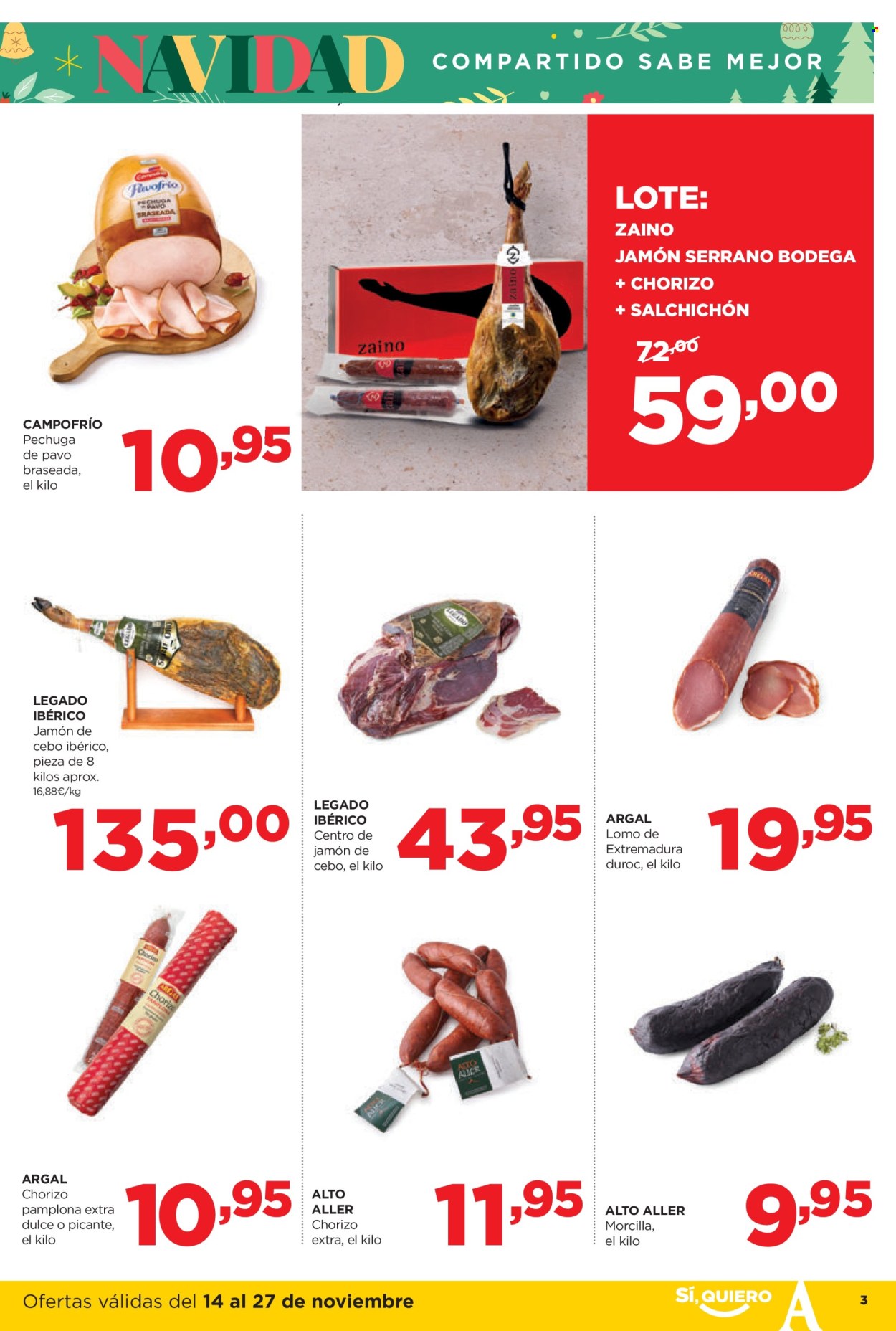 Folleto Alimerka - 14/11/24 - 27/11/24. Página 3
