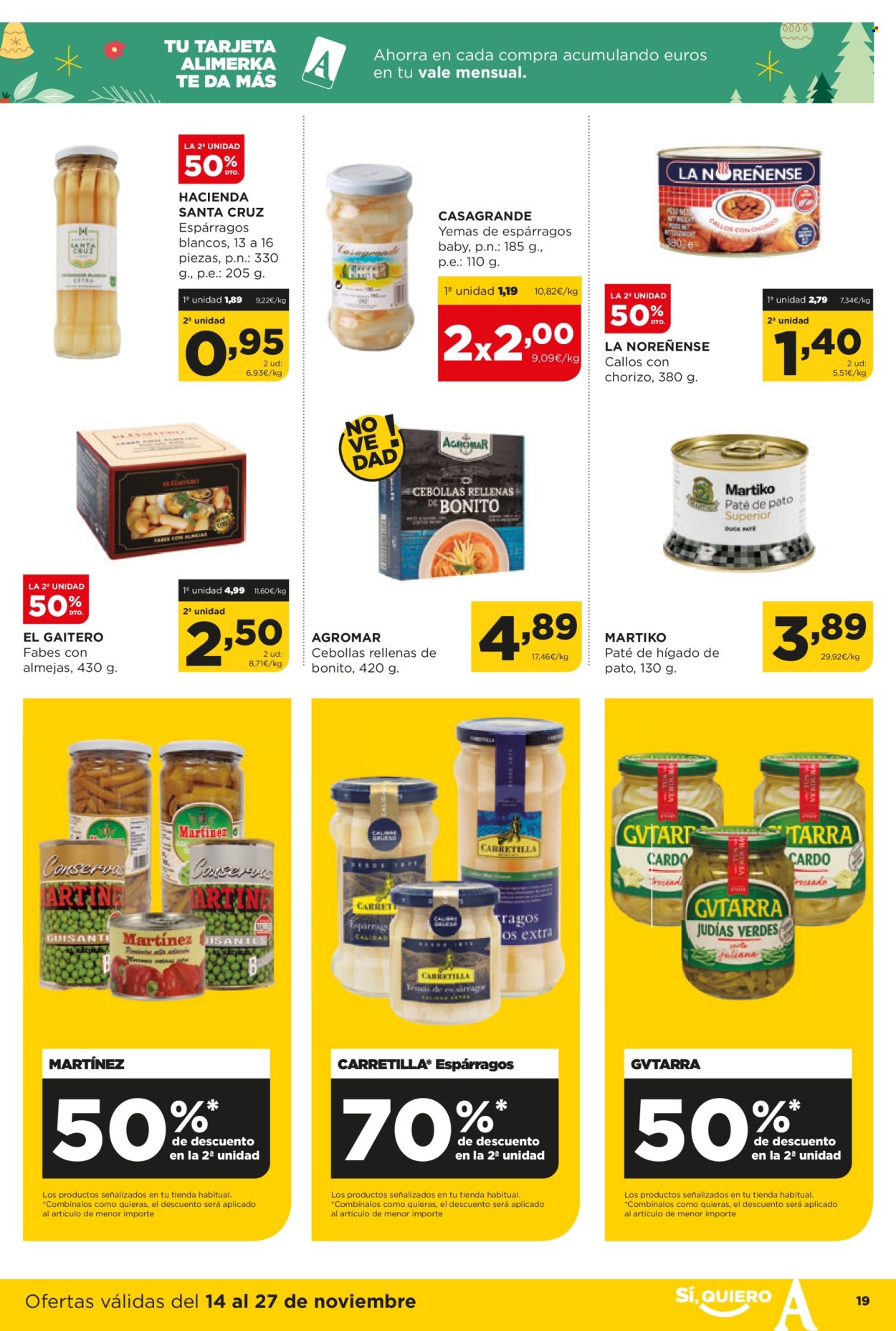 Folleto Alimerka - 14/11/24 - 27/11/24. Página 19