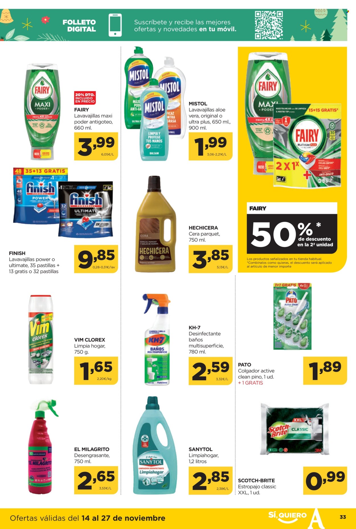 Folleto Alimerka - 14/11/24 - 27/11/24. Página 33