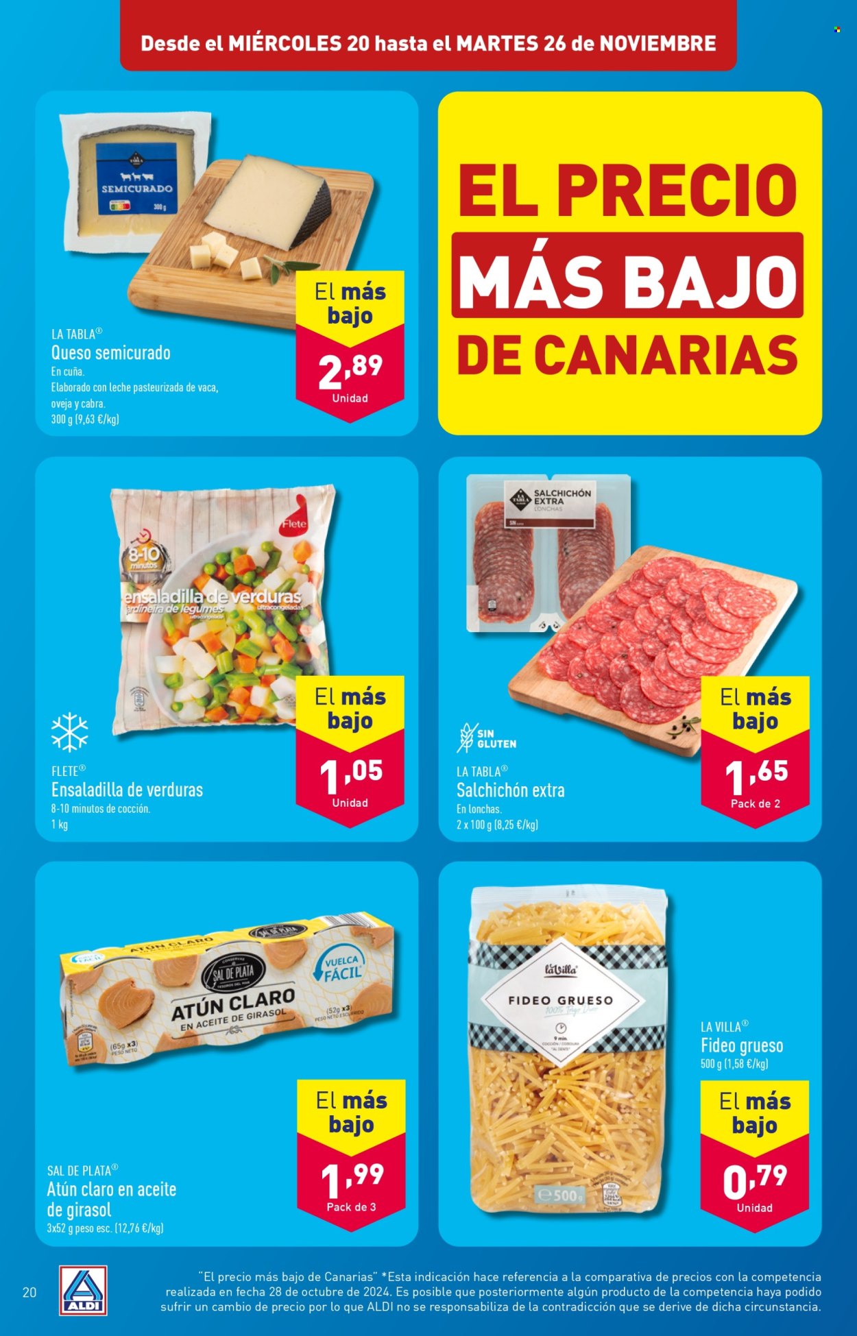 Folleto Aldi - 18/11/24 - 26/11/24. Página 20