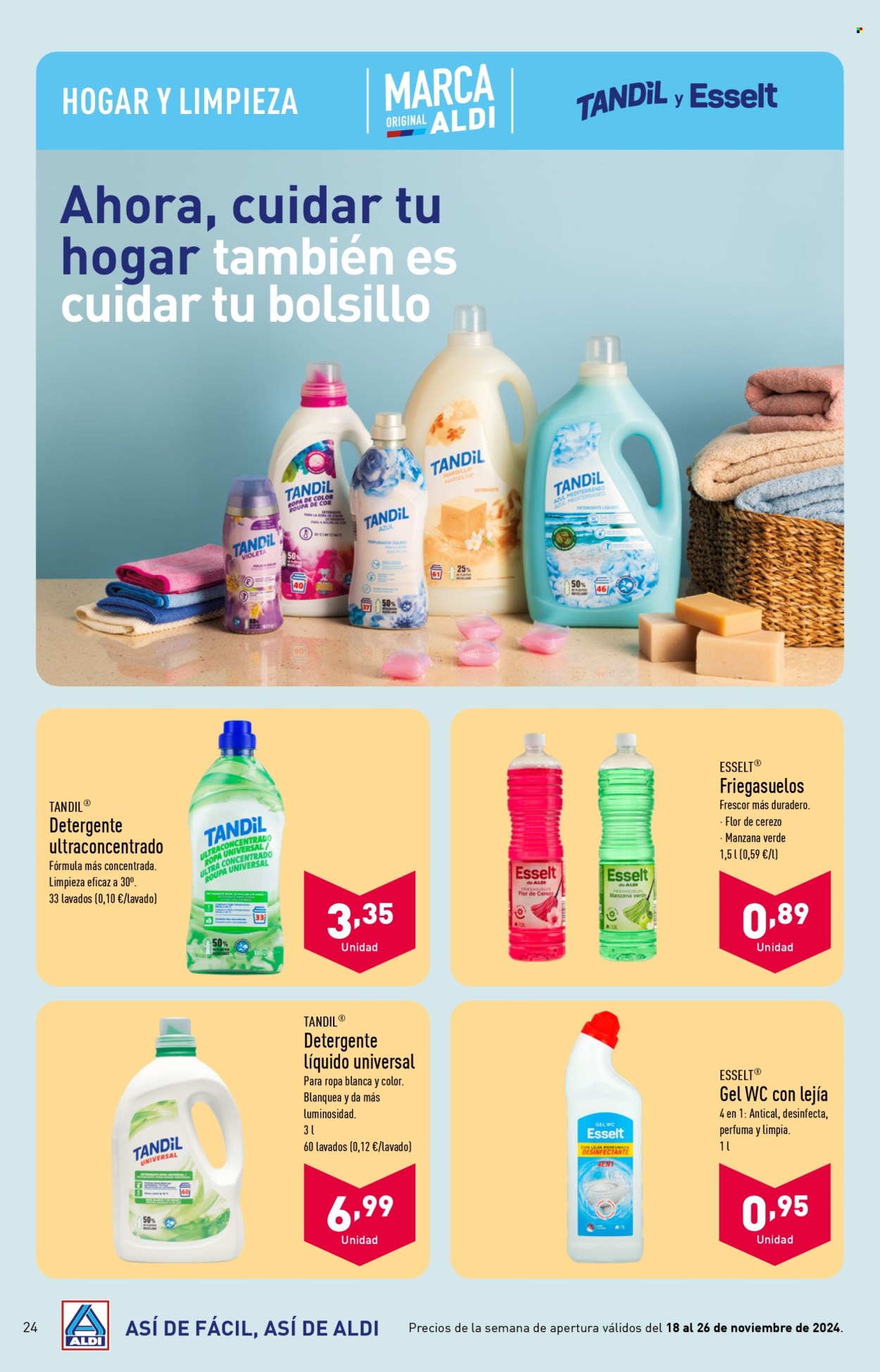 Folleto Aldi - 18/11/24 - 26/11/24. Página 24