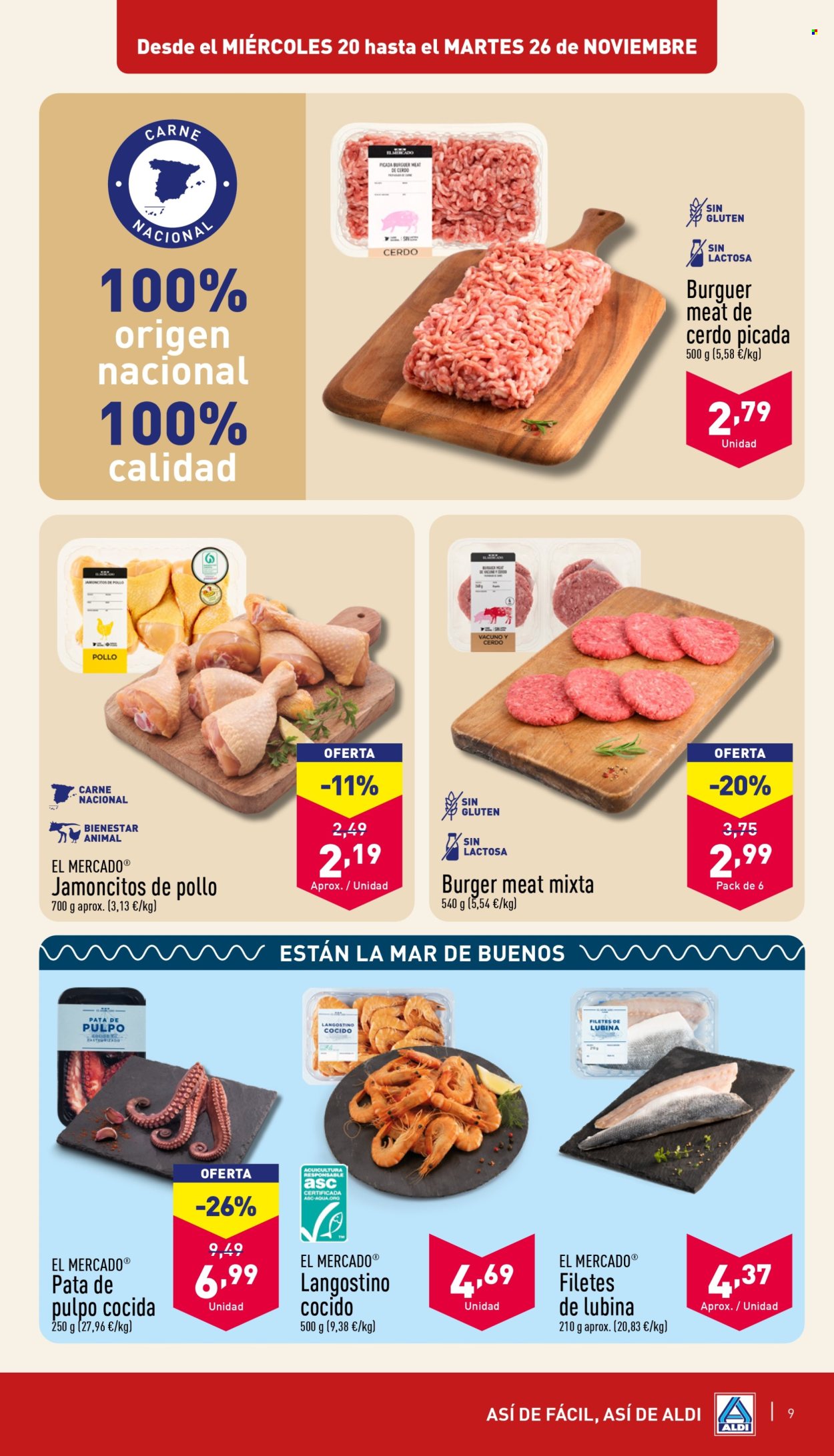 Folleto Aldi - 20/11/24 - 26/11/24. Página 9