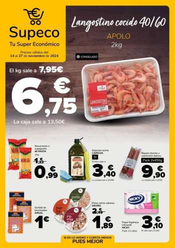 Folleto actual Supeco - 14/11/24 - 27/11/24.