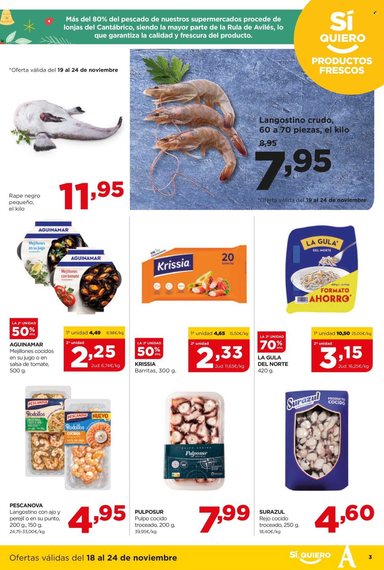 Folleto Alimerka - 18/11/24 - 24/11/24. Página 3