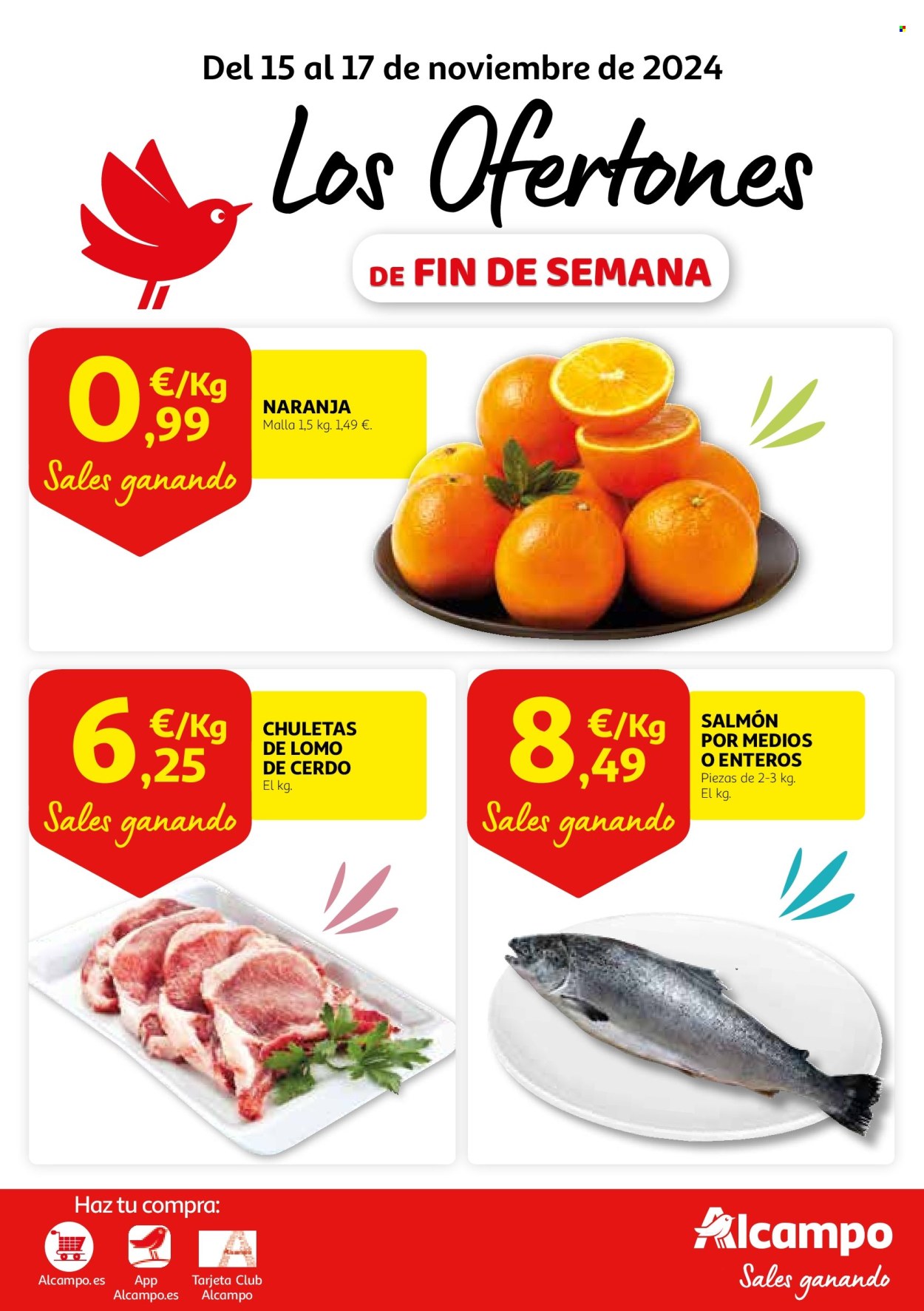 Folleto Alcampo - 15/11/24 - 17/11/24. Página 1