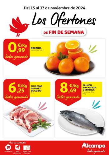 Folleto actual Alcampo - 15/11/24 - 17/11/24.