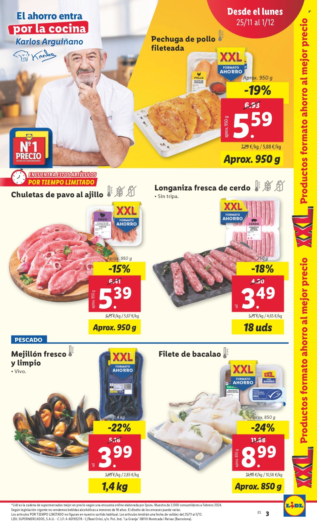 Folleto Lidl - 25/11/24 - 01/12/24. Página 3