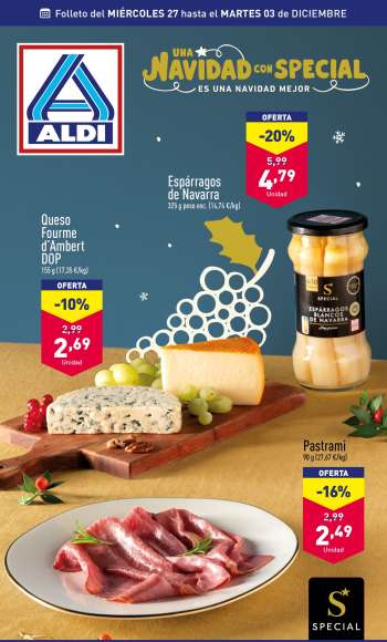 Folleto actual Aldi - 27/11/24 - 03/12/24.