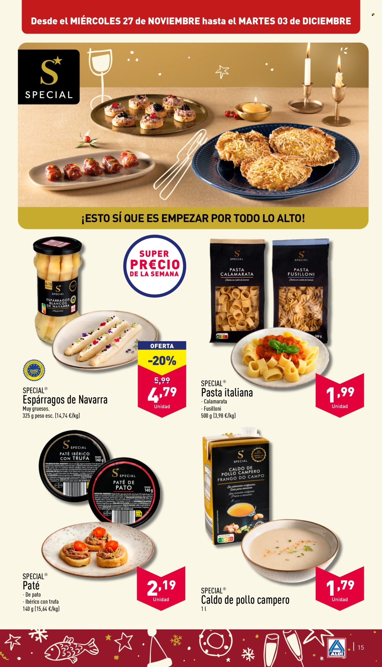 Folleto Aldi - 27/11/24 - 03/12/24. Página 15