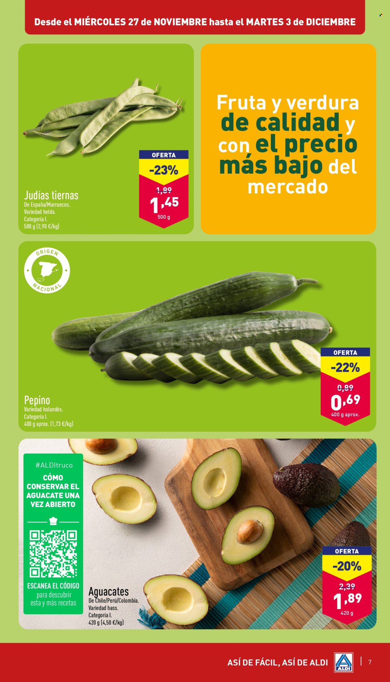 Folleto Aldi - 27/11/24 - 03/12/24. Página 7