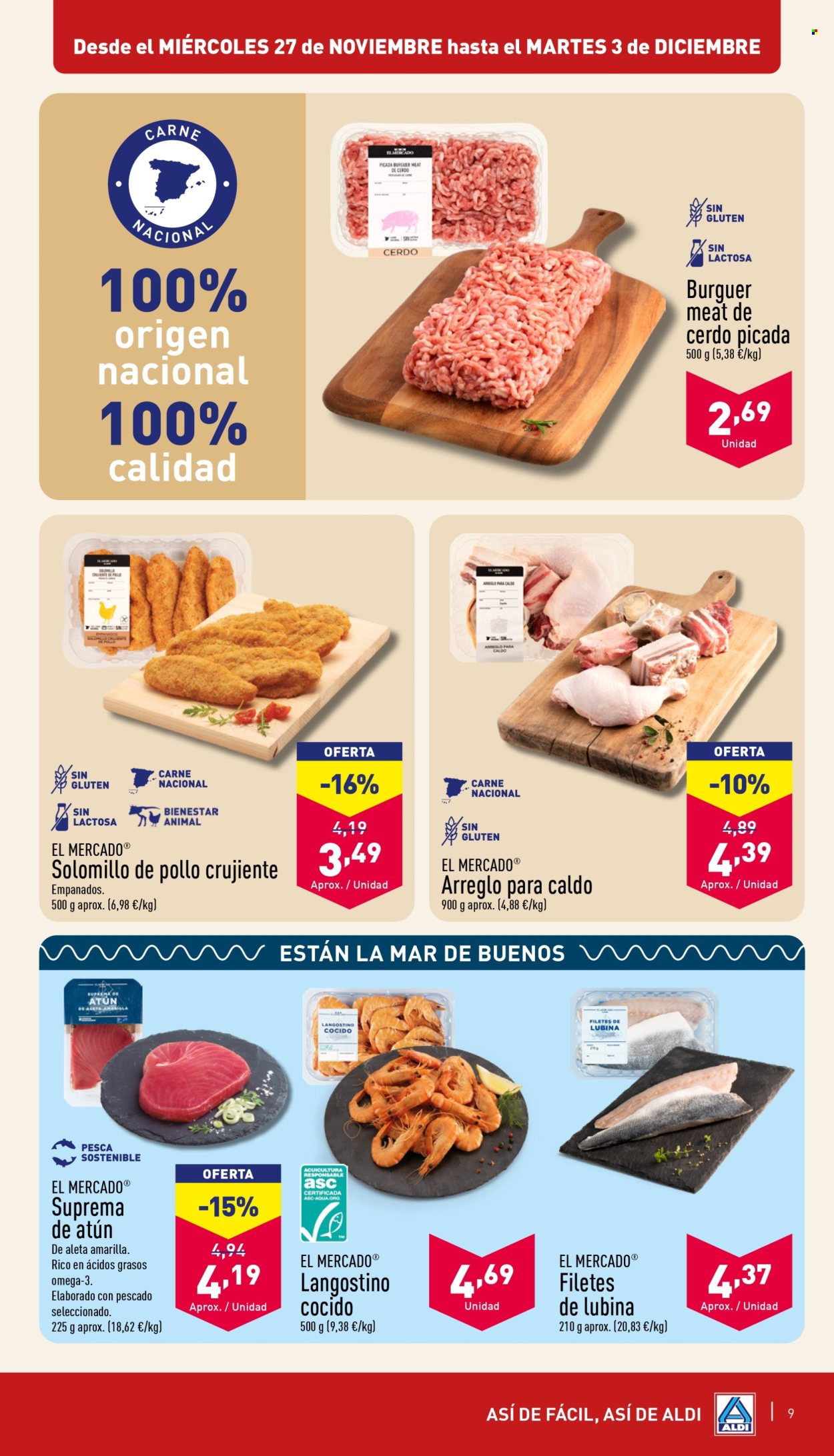 Folleto Aldi - 27/11/24 - 03/12/24. Página 9