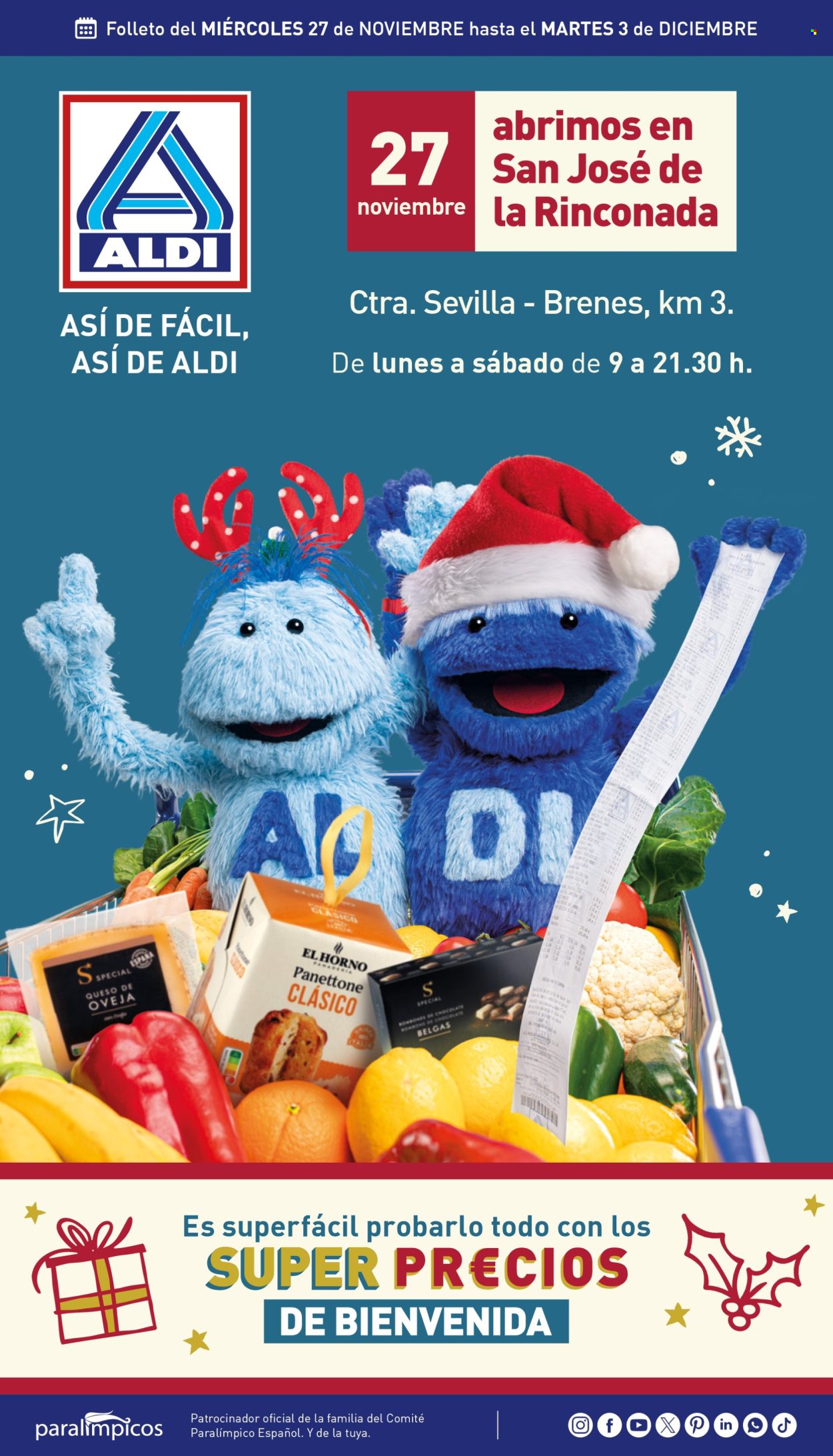 Folleto Aldi - 27/11/24 - 03/12/24. Página 1