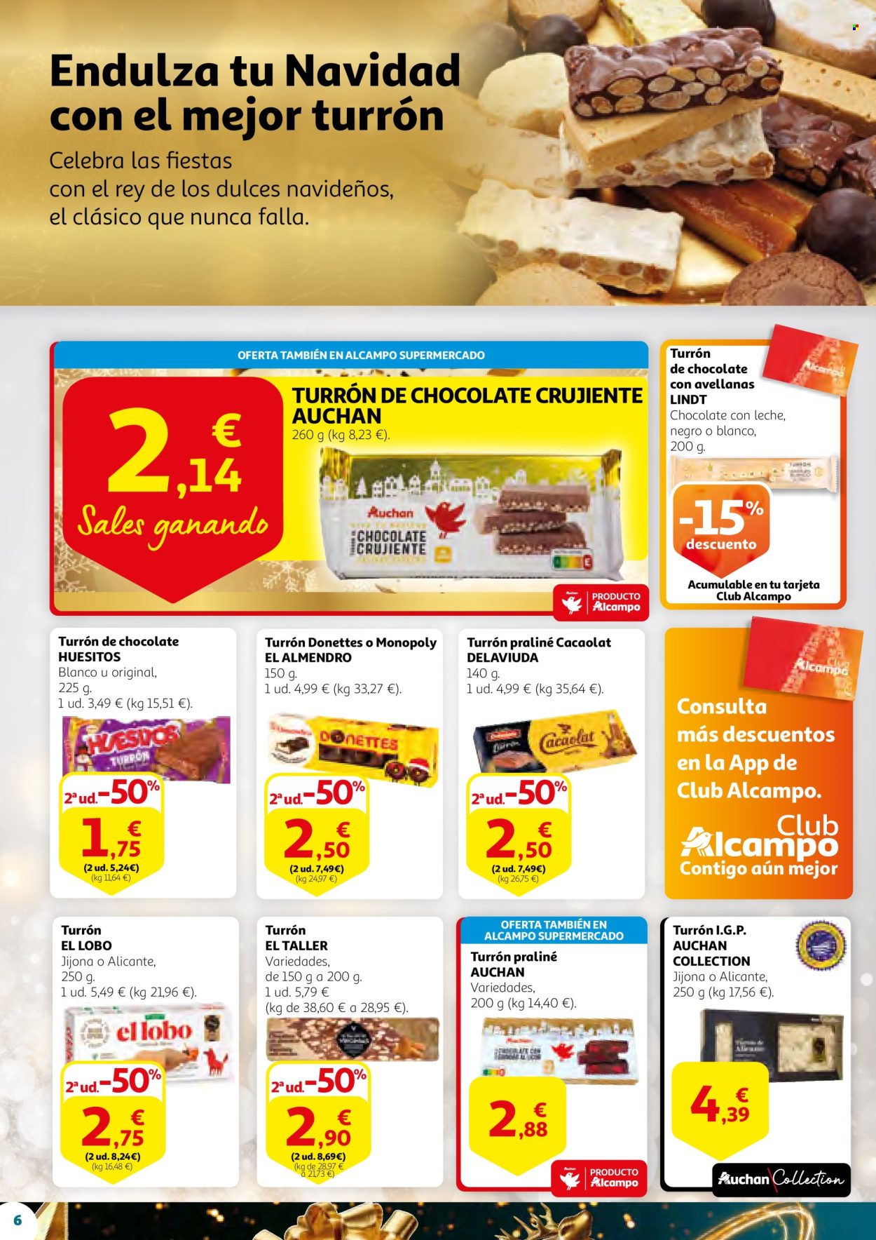 Folleto Alcampo - 21/11/24 - 11/12/24. Página 6