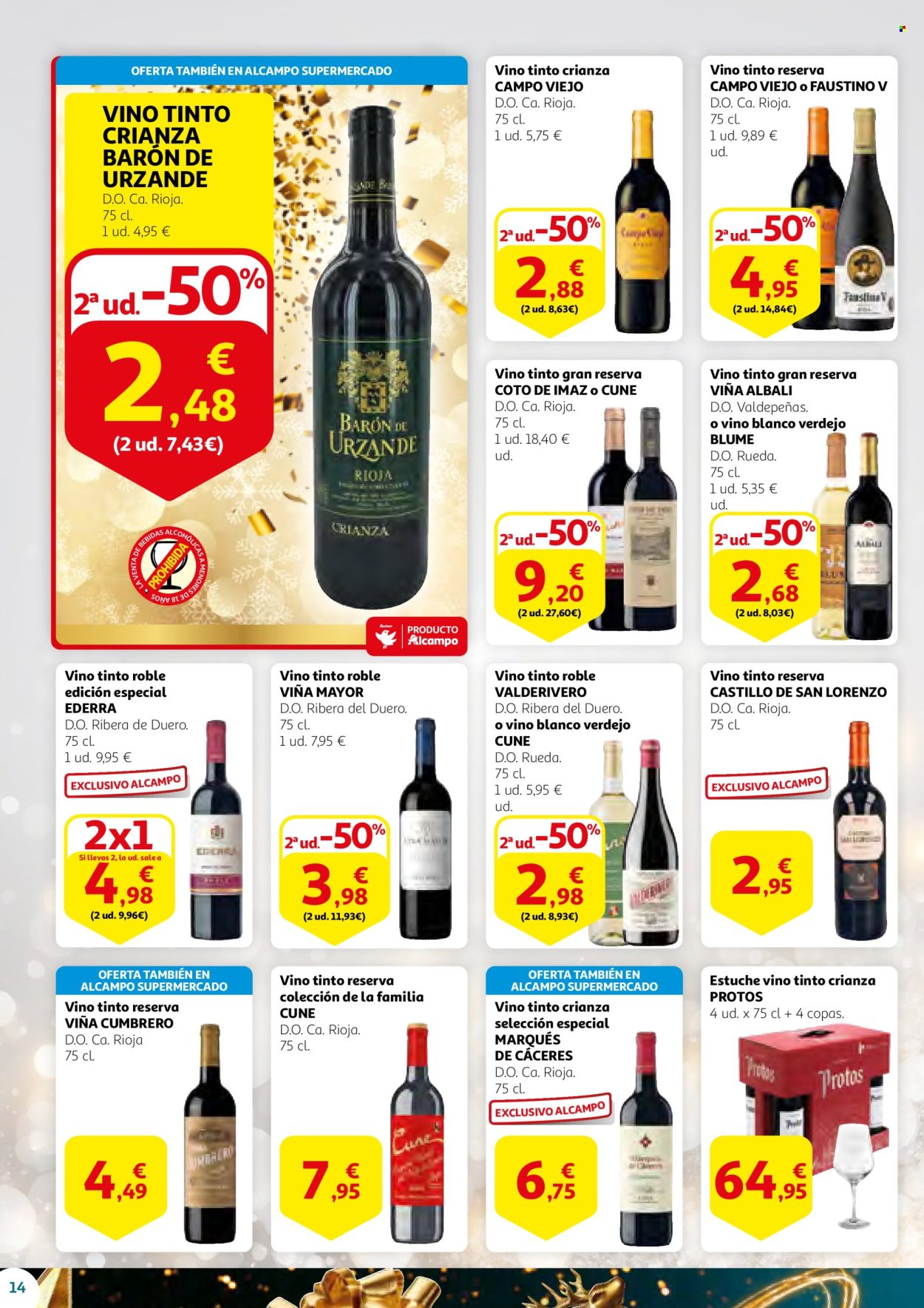 Folleto Alcampo - 21/11/24 - 11/12/24. Página 14