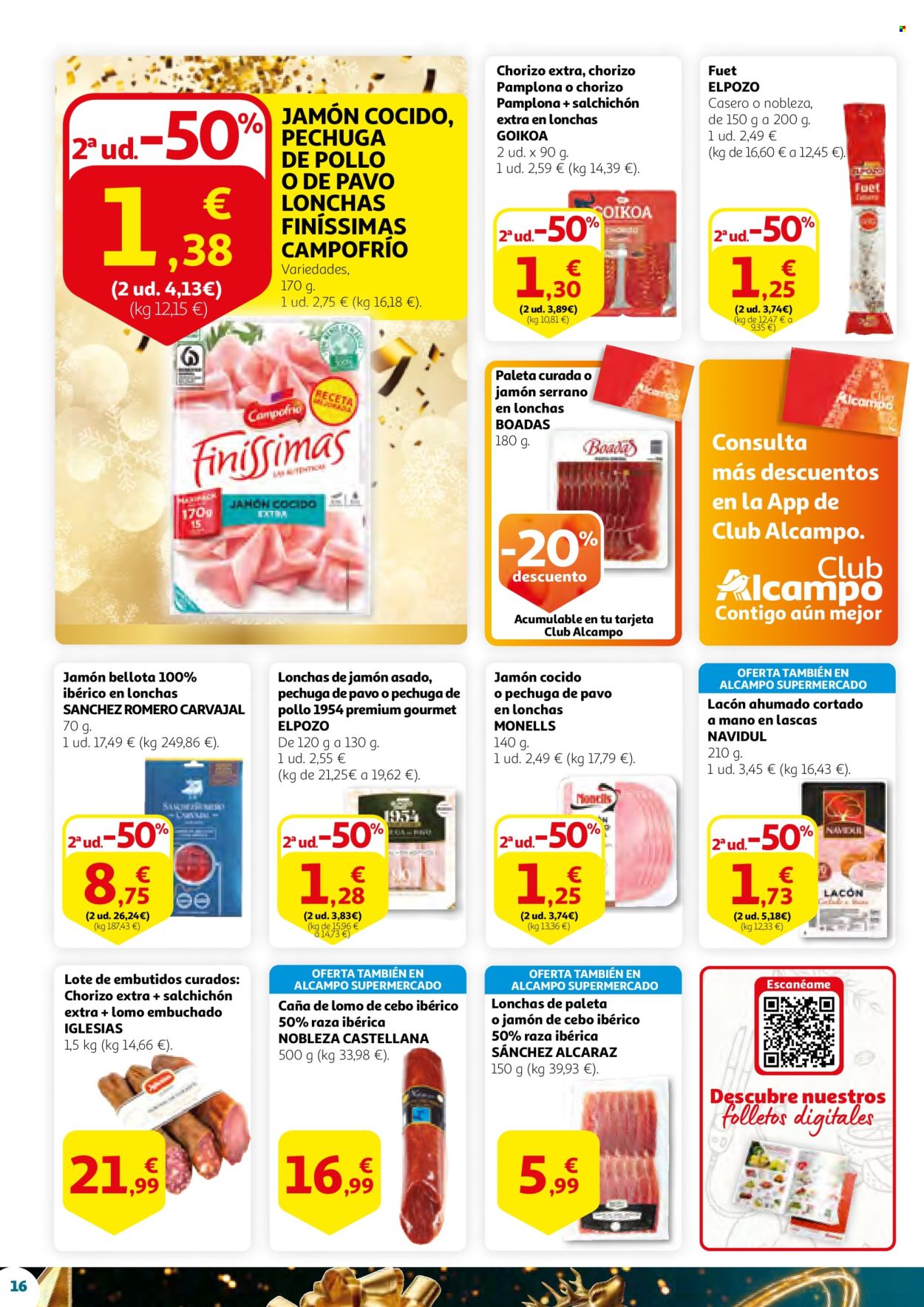 Folleto Alcampo - 21/11/24 - 11/12/24. Página 16